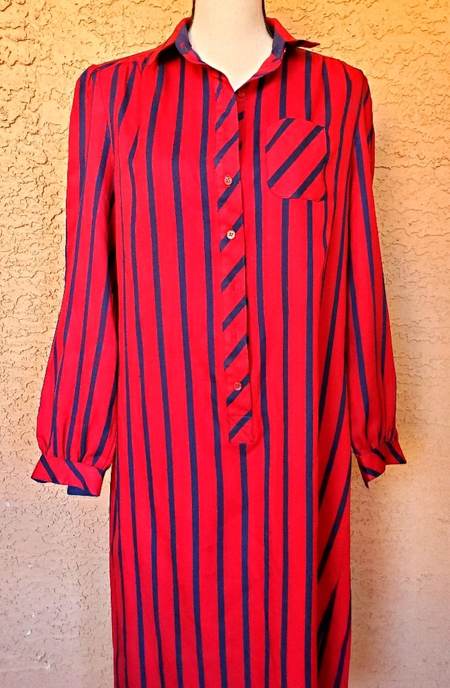 Schrader Sport Polo Dress Size 16 Dark Red